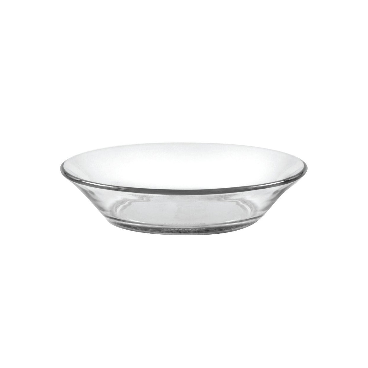 Assiette transparente en verre royale - d30cm - Conforama