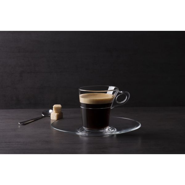 Duralex Caprice 3 oz. Stackable Glass Espresso Mug - 6/Pack