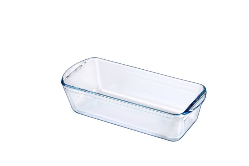 Glass loaf outlet pan