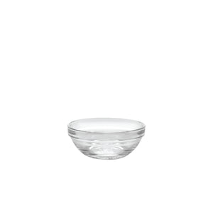 Small Glass Bowls, 3.5 Serving Bowls Glass Clear for Kitchen Prep,  Dessert, Dips, Nut and Candy Dishes, Stackable & Dishwasher Safe, Set of 6